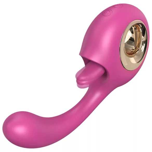 Sex HD - orālais un G-punkta vibrators (sarkans)
