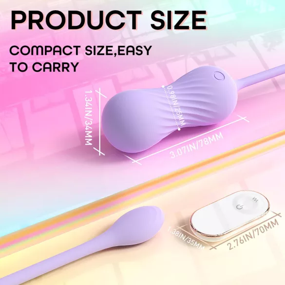 Sex HD Twist olbalt vibrators ar kustību, violets