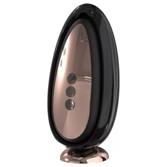 Sex HD Mirror - klitora vibrators ar sildīšanas funkciju melns