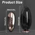 Sex HD Mirror - klitora vibrators ar sildīšanas funkciju melns