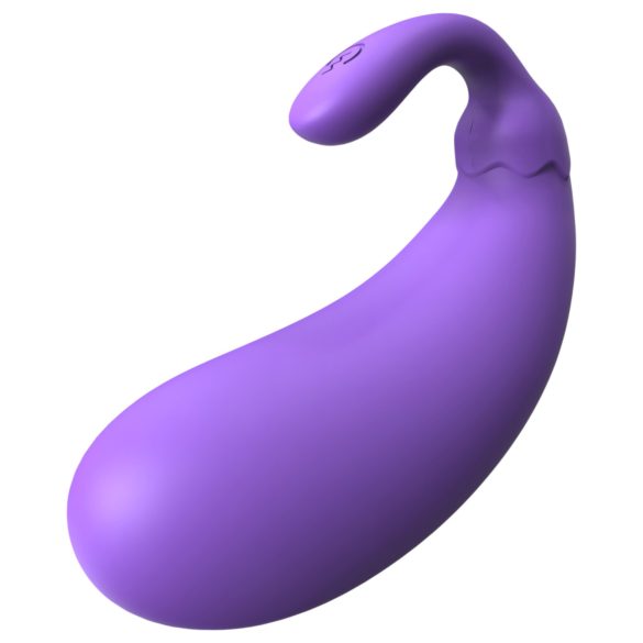 Sex HD - vibrējoša ola baklažāna forma violetā krāsā
