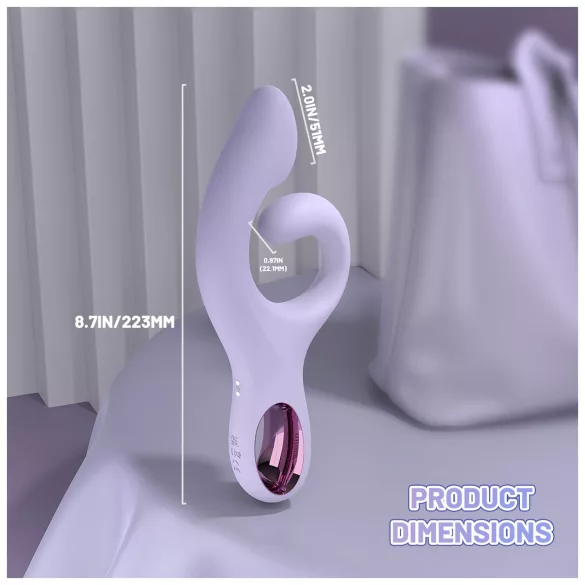 Sex HD - klitora sviras G‑punkta vibrators (violets)