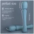SEX HD Dancer - masāžas vibrators ar vibrāciju, tirkīza krāsa