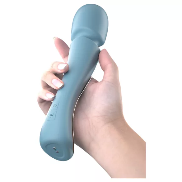 SEX HD Dancer - masāžas vibrators ar vibrāciju, tirkīza krāsa
