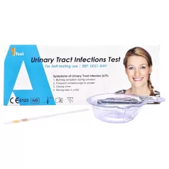   Alltest urīnceļu infekcijas ātrais tests lietošanai mājās (1 gab.)
