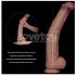 Lovetoy - divslāņu XXL dildo - 36,5 cm - (dabīgā krāsa)