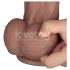 Lovetoy - divslāņu XXL dildo - 36,5 cm - (dabīgā krāsa)