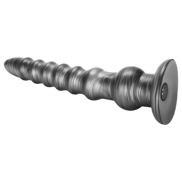 Lovetoy King Sized - vibrators liels 32 cm pelēks