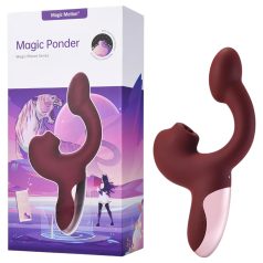 Magic Motion Magic Ponder - 2in1 klitora masieris (bordo)