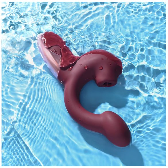 Magic Motion Magic Ponder - 2in1 vibrators ar klitora stimulatoru bordo