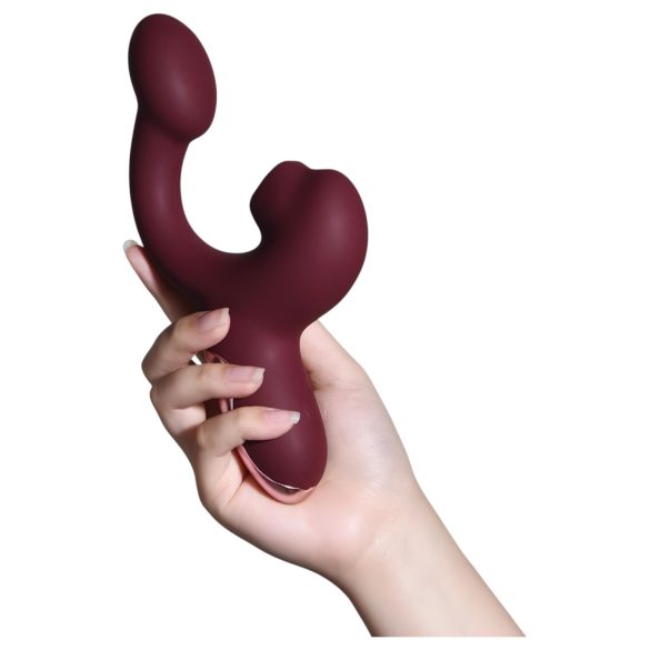 Magic Motion Magic Ponder - 2in1 vibrators ar klitora stimulatoru bordo