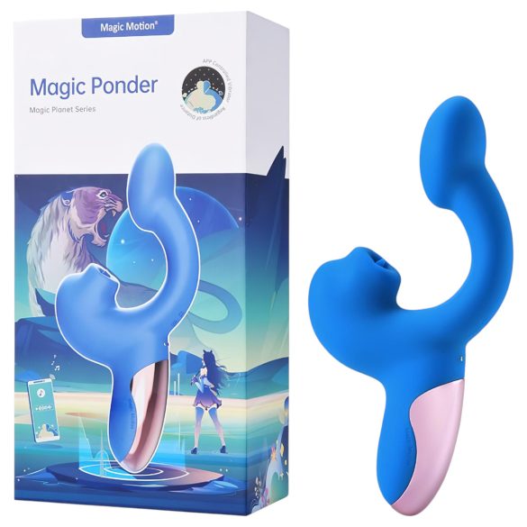 Magic Motion Magic Ponder - 2in1 vibrators ar klitora stimulatoru zils
