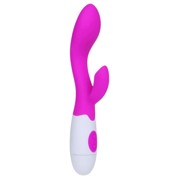Pretty Love Brighty - vibrators ar klitora stimulatoru un G-punkta funkciju (violets)