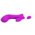 Pretty Love Brighty - vibrators ar klitora stimulatoru un G-punkta funkciju (violets)