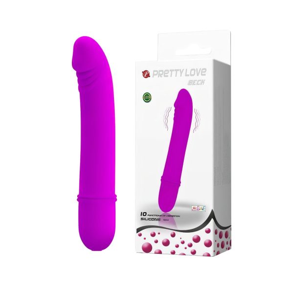 Pretty Love Beck - G-punkta vibrators ūdensizturīgs rozā