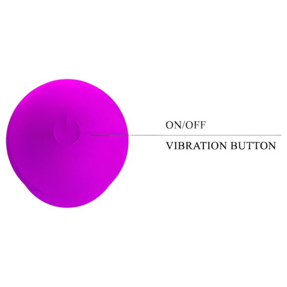 Pretty Love Beck - G-punkta vibrators ūdensizturīgs rozā