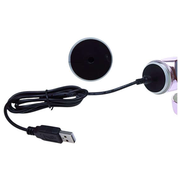 Baile - vibrators ar tauriņa formas klitoru stimulatoru rozā