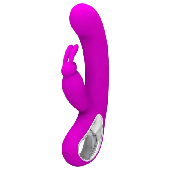 Pretty Love Webb - vibrators ar klitora stimulatoru rozā