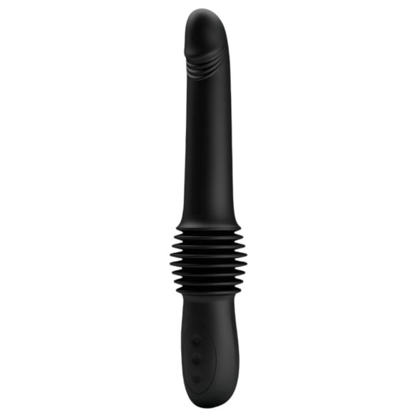 Pretty Love Pazuzu - melnais vibrators ar vēsiem uzgaļiem