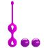 Pretty Love Kegel Up II – geišas bumbiņu duets (violets)