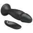 MR. PLAY - bezvadu anālais vibrators ar akumulatoru (melns)