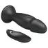 MR. PLAY - anālais vibrators ar akumulatoru un tālvadību melns