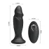 MR. PLAY - anālais vibrators ar akumulatoru un tālvadību melns