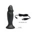 MR. PLAY - bezvadu anālais vibrators ar akumulatoru (melns)