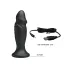 MR. PLAY - anālais vibrators ar akumulatoru un tālvadību melns