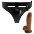 Pretty Love strap-ons ar universālu dildo 17 cm melns