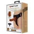 Pretty Love strap-ons ar universālu dildo 17 cm melns