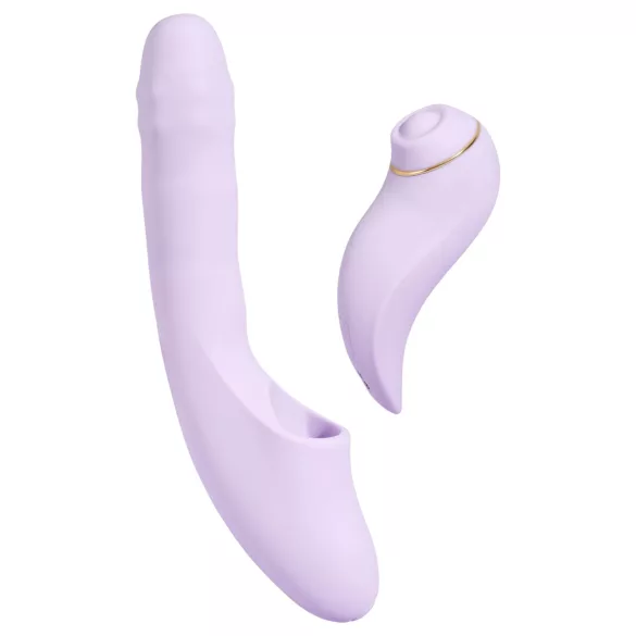 Svakom DuoGlow - lietotnes vadāms G-punkta un klitora vibrators (violets)