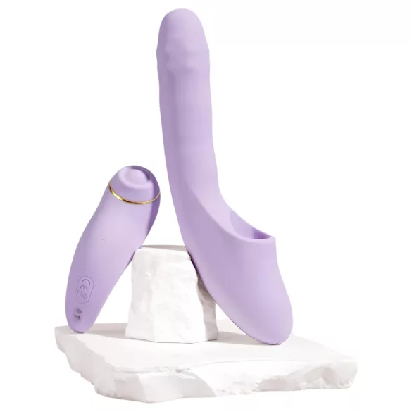 Svakom DuoGlow - lietotnes vadāms G-punkta un klitora vibrators (violets)