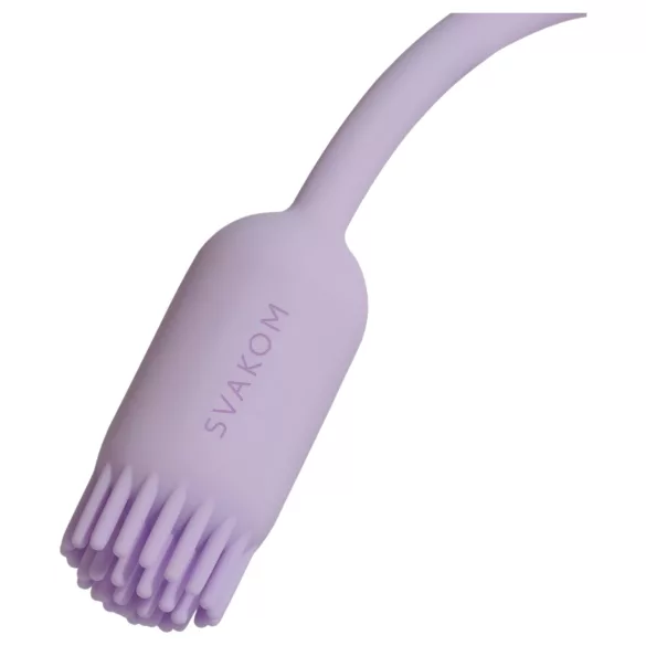 Svakom Plume - 2-in-1 vibrējoša ola (violeta)