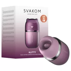 Svakom Klitty - laizīšanas vibrators (violets)