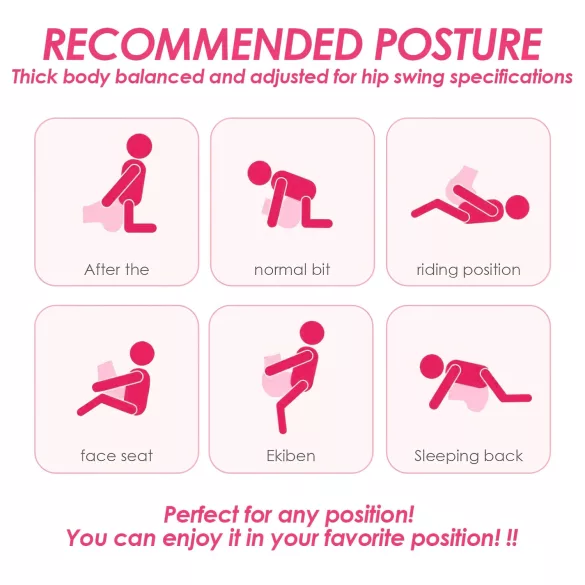 Vibeconnect - lietotnes vadāms torsoveida masturbators vīriešiem (naturāls)