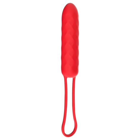 Vibeconnect Faith - akumulatora ūdensizturīgs sarkans vibrators