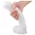 Sex HD Martin - reālistisks dildo ar sēkliniekiem un piesūcekni balts