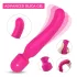 Sex HD Iris - vibrators ar sildošu efektu un 2 motoriem rozā