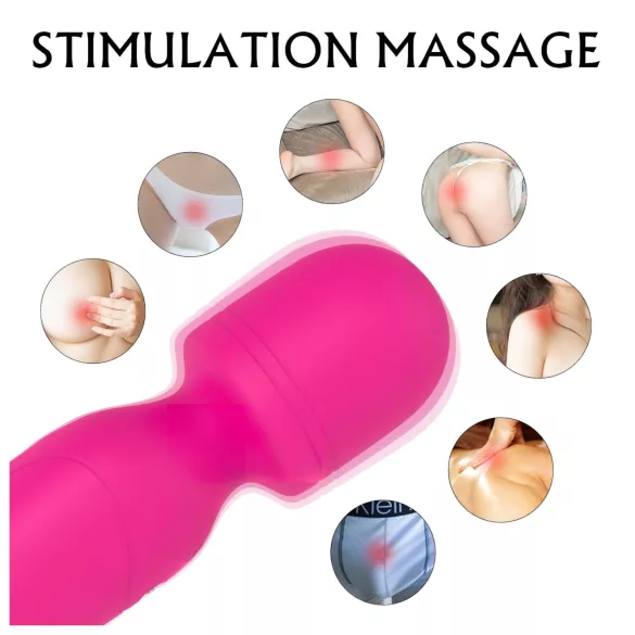 Sex HD Iris - vibrators ar sildošu efektu un 2 motoriem rozā