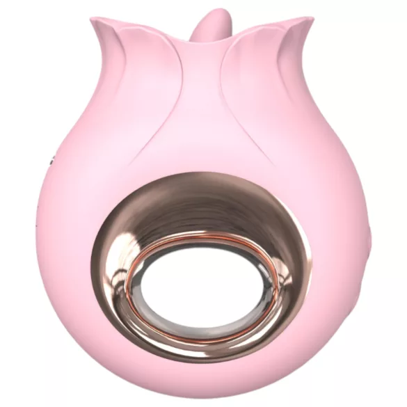 Sex HD klitora stimulators French Kiss ar vibrāciju rozā