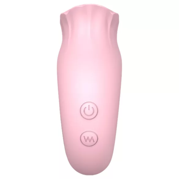 Sex HD klitora stimulators French Kiss ar vibrāciju rozā