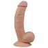 Lovetoy Ultra Soft - elastīgs, reālistisks dildo - 21,5cm (dabīgs)