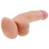 Lovetoy Ultra Soft - elastīgs, reālistisks dildo - 21,5cm (dabīgs)