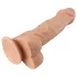 Lovetoy Real Extreme - dildo ar piesūcekni - 23 cm (naturāls)