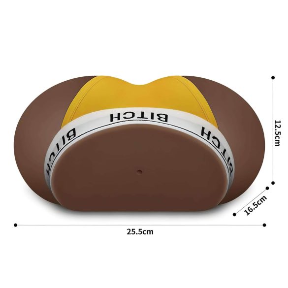 Lovetoy Streetgirl's 12 - masturbators torss ar tanga tumši miesas krāsā