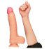 Lovetoy Nature Cock - divkāršs 25 cm reālistisks dildo (dabisks)