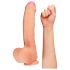 Lovetoy Nature Cock - dabīgs divslāņu dildo - 28cm (dabīgs)