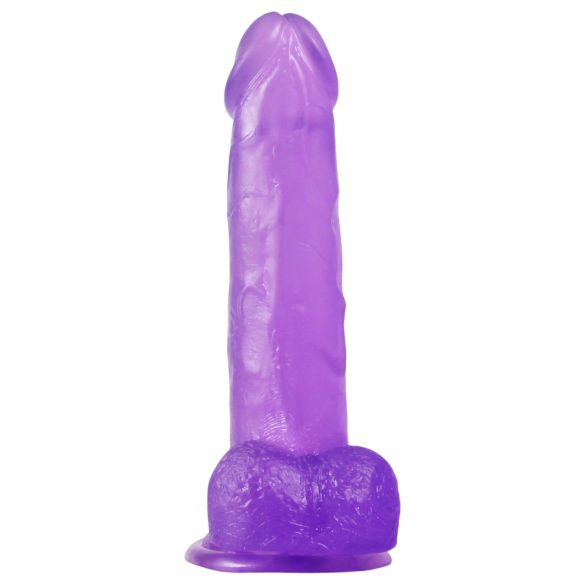 Lovetoy dildo ar piesūcekni 20 cm violets