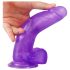 Lovetoy dildo ar piesūcekni 20 cm violets
